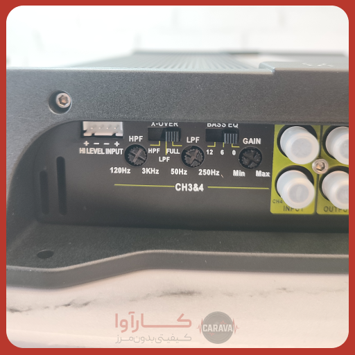 آمپلی فایر برند Booster مدل BSA-400SQ